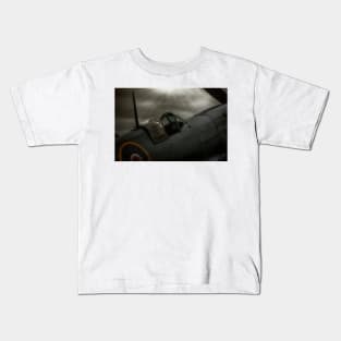 Reconnaissance Spitfire Cockpit Kids T-Shirt